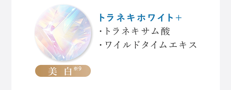 美白※9 トラネキホワイトプラス・トラネキサム酸・ワイルドタイムエキス