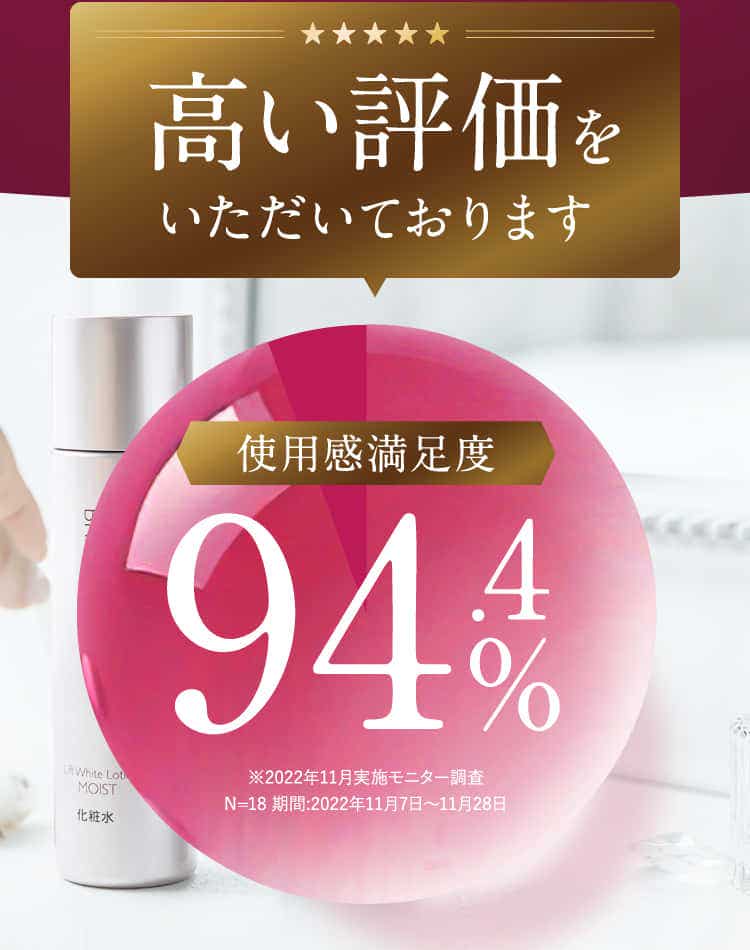 高い評価をいただいております